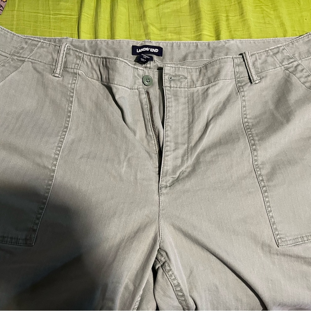 Land’s End sage green women’s plus size 26 pants